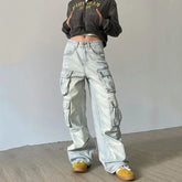 Y2K High-Waisted Women's Baggy Cargo